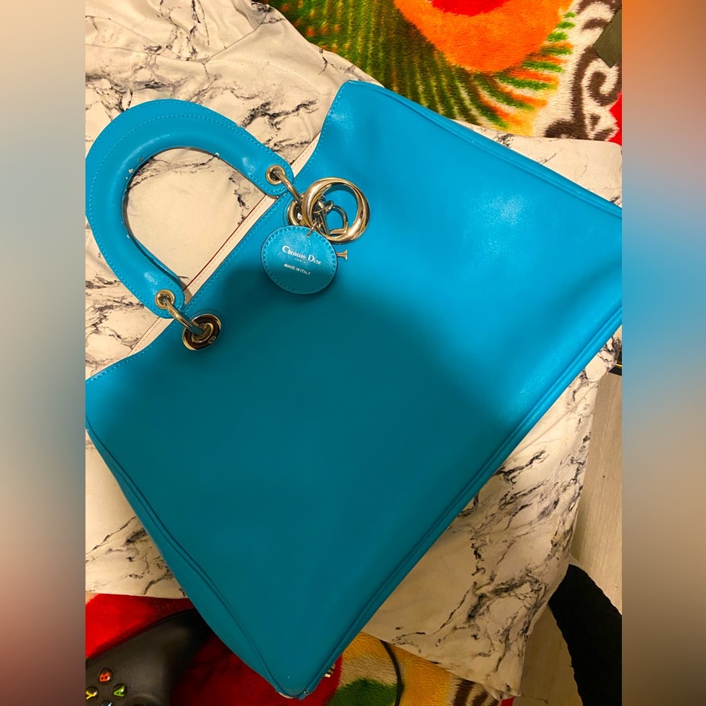 Christian dior DIORISSIMO TOTE handbag *authentic*